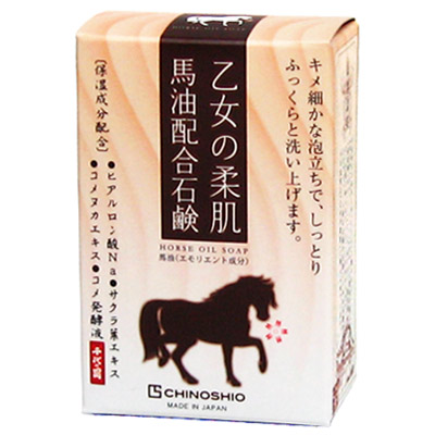 乙女の柔肌 馬油配合石鹸