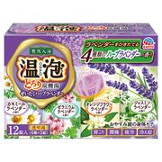 とろり炭酸湯 ぜいたくハーブラベンダー 12錠入