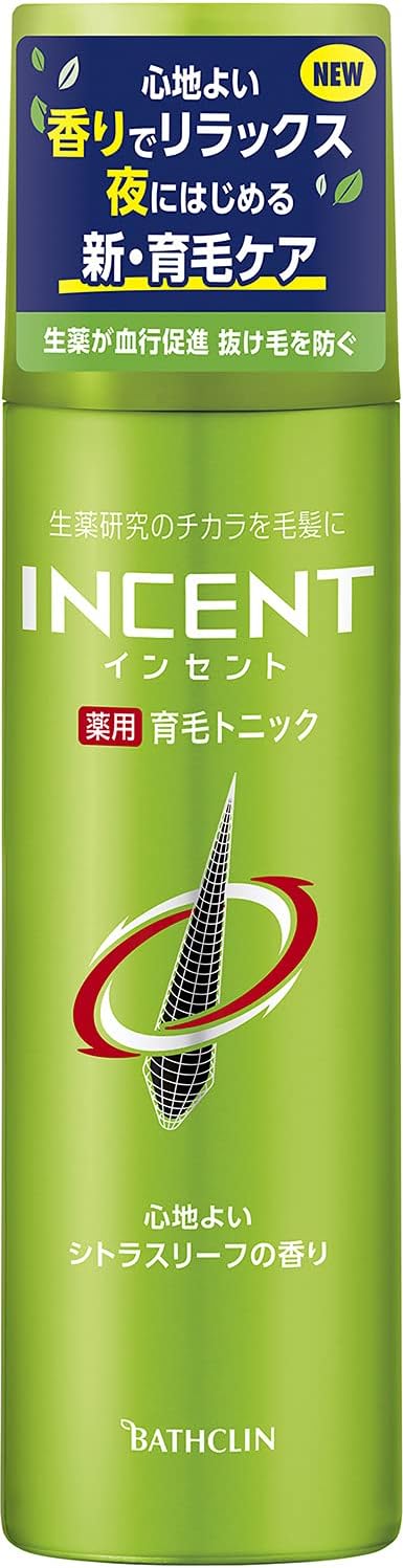 インセント 薬用育毛トニック 微香性